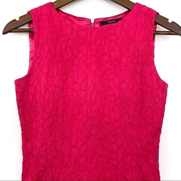 Tahari fitted sleeveless dress, mini length - Picture 3 of 12